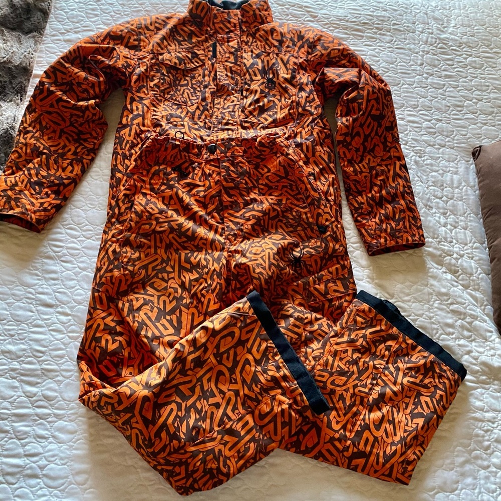 Spyder youth ski jacket and pants